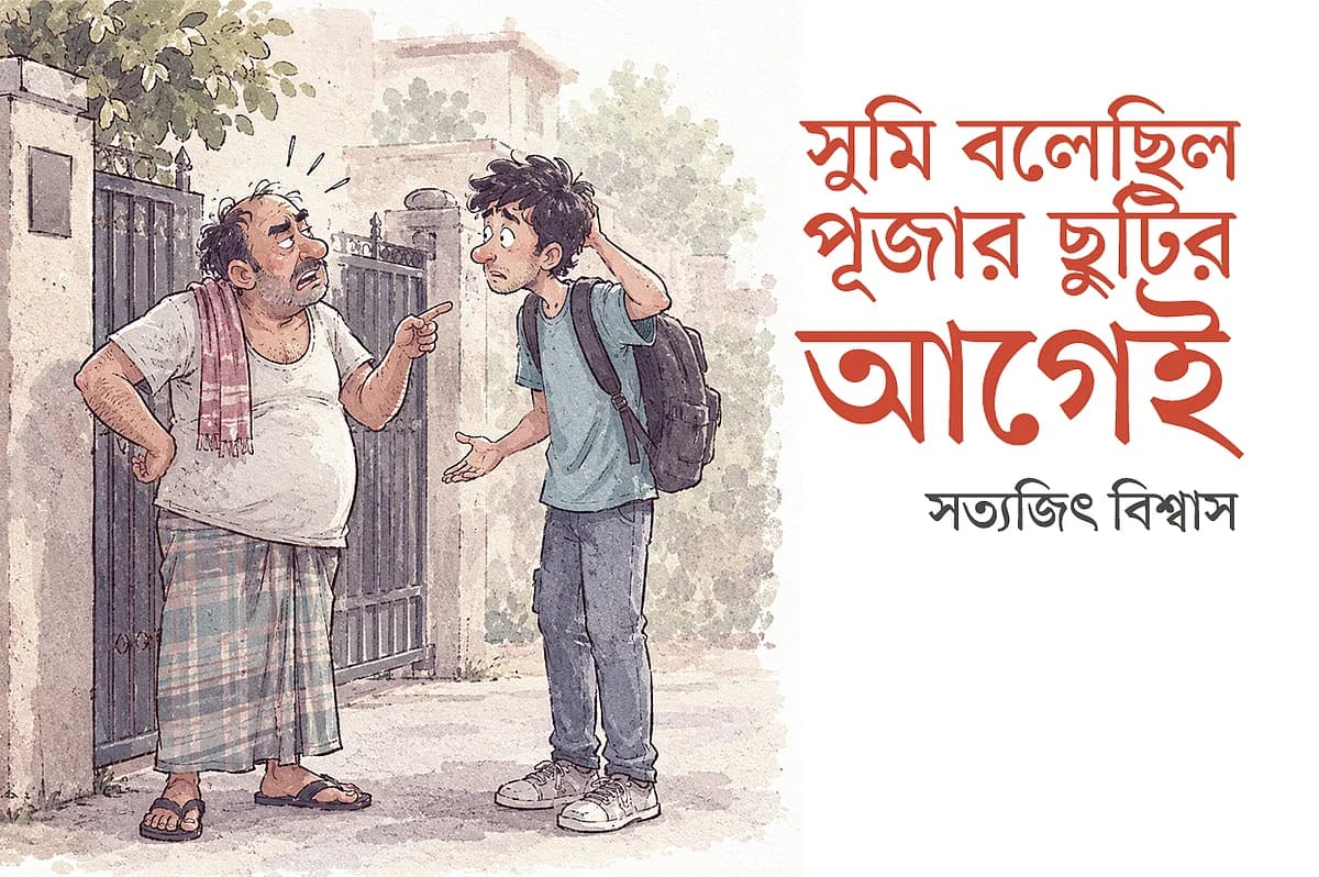 সুমি বলেছিল, পূজার ছুটির আগেই