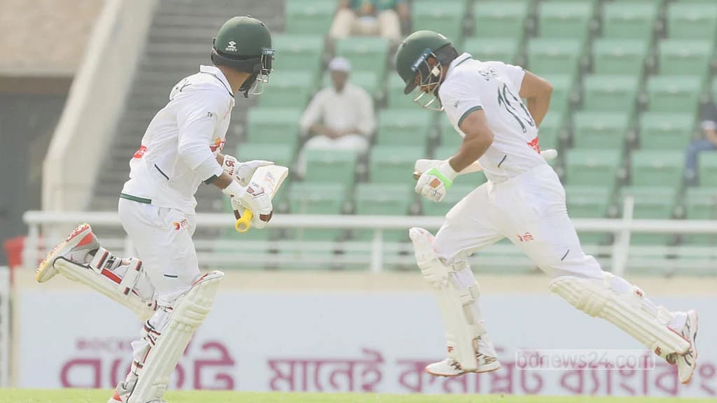 সাদমানকে ৯৯ রানে রেখে ফের খেলা বন্ধ